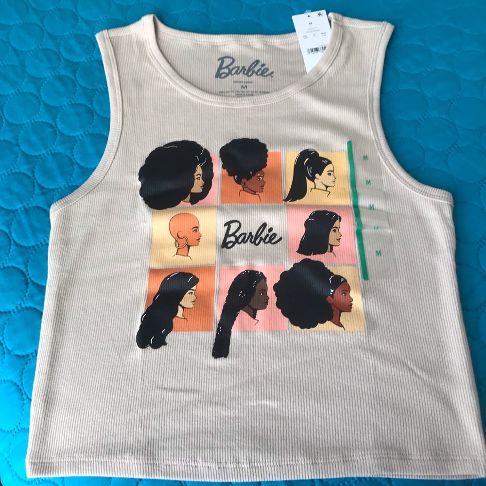Barbie Ribbed Tank Top